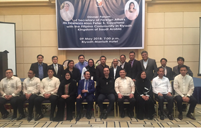 IIEE-CRCSA attend Filipino Community Meeting with Secretary Cayetano