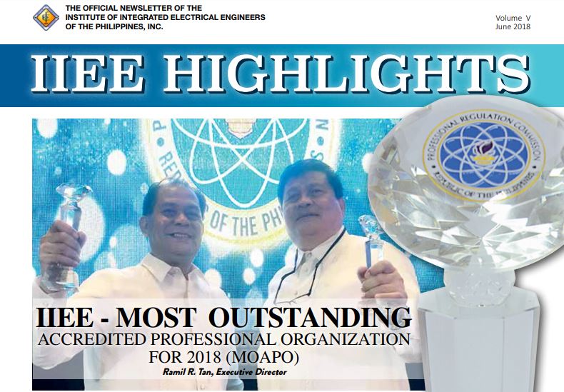 IIEE MOST OUTSTANDING ACCREDITED PROFESSIONAL ORGANIZATION