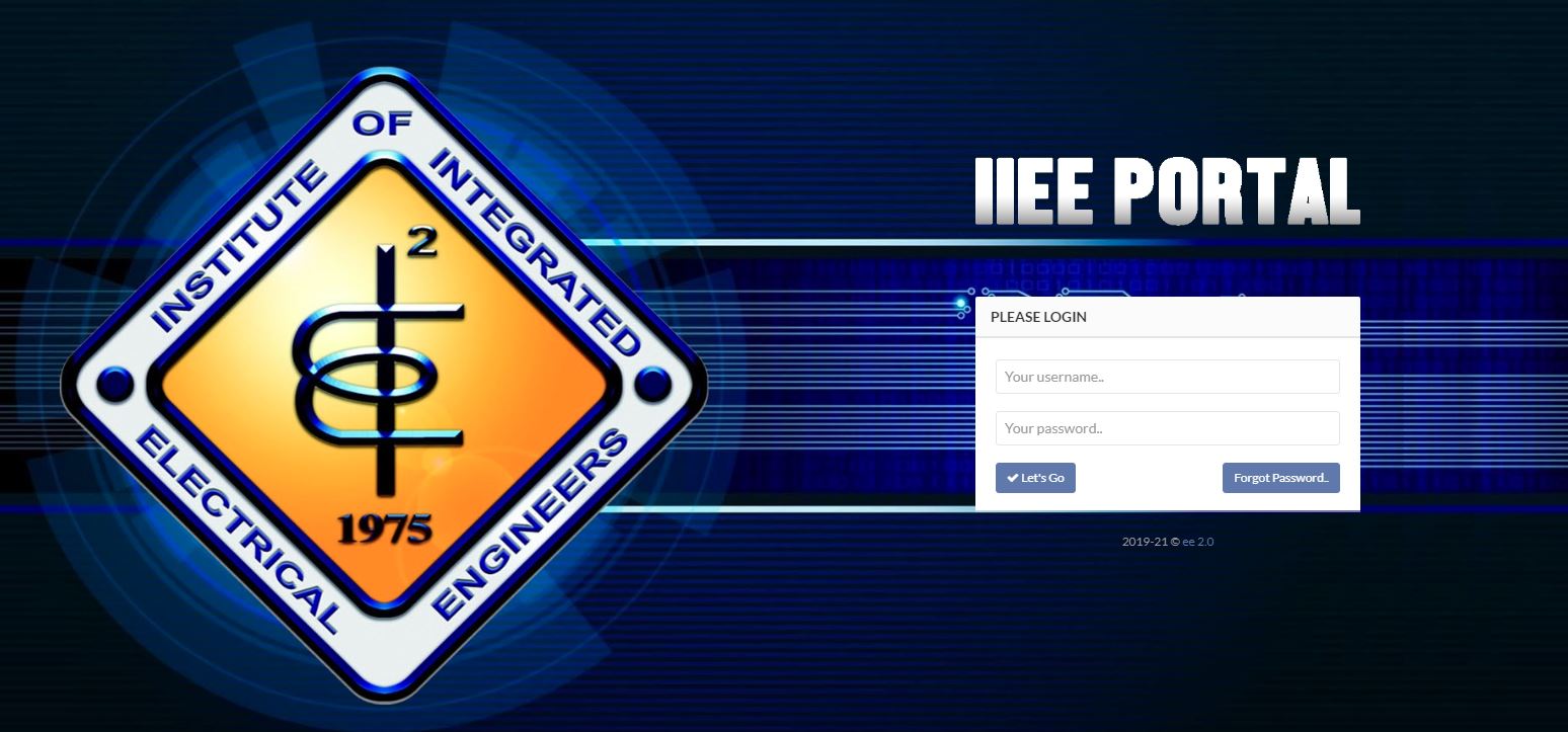Update Your Profile at IIEE National Portal