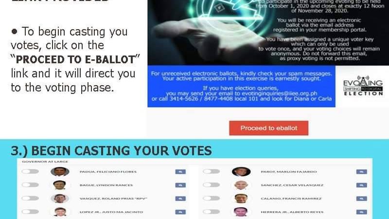 National E-Voting and IIEE Update Form