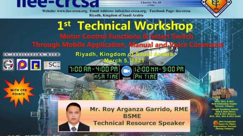 “1st Technical Workshop”