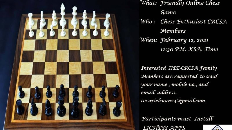 Friendly Online Chess Game