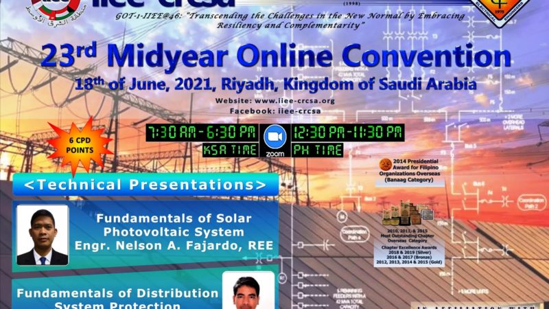 23rd Mid-Year Online Convention