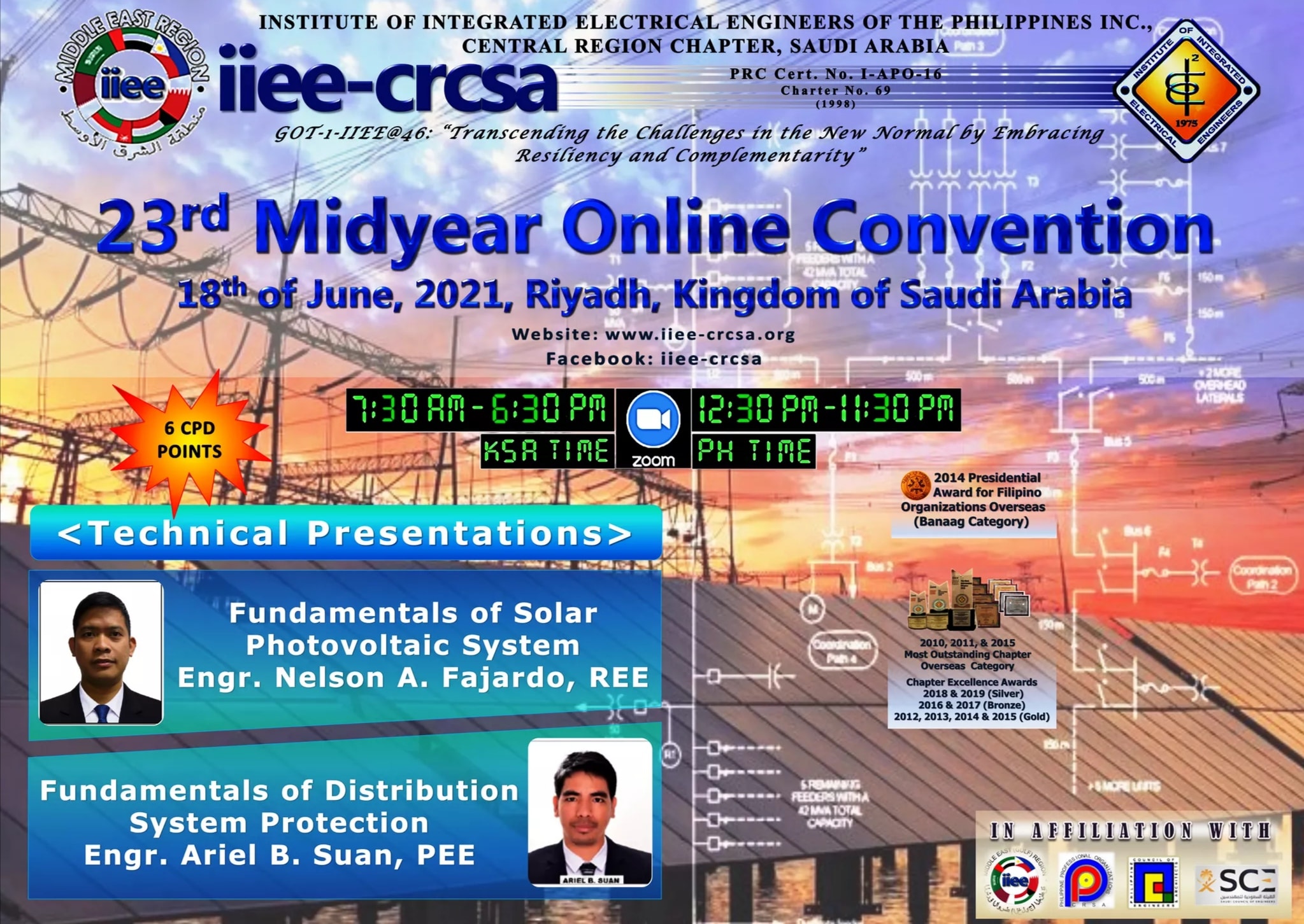 23rd Mid-Year Online Convention