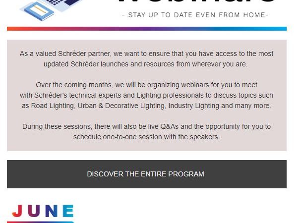 Schreder Lighting Global Seminar