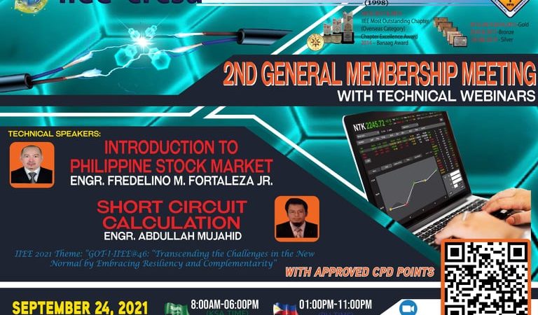 “2nd General Membership Meeting with Technical Webinars via Zoom”