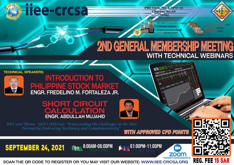 “2nd General Membership Meeting with Technical Webinars via Zoom”