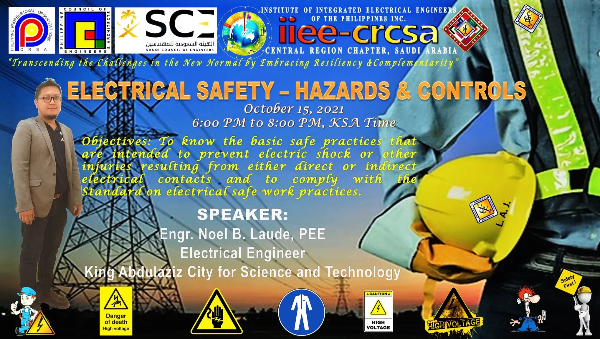 FREE WEBINAR! Electrical Safety – Hazards and Controls