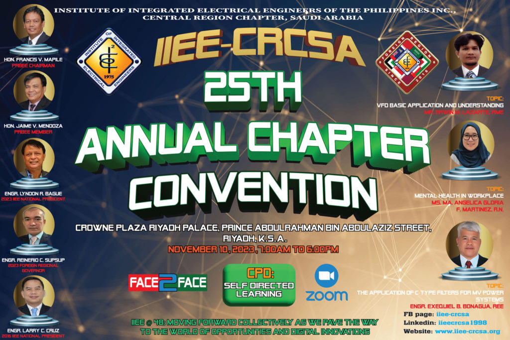 IIEECRCSA’s Annual Chapter Convention IIEECRCSA