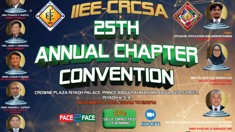IIEE-CRCSA’s Annual Chapter Convention